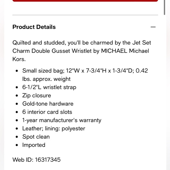 Michael Kors Quilted Clutch bag - Picture 7 of 7